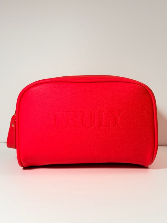 TRULY Accessories - TRULY Red Cosmetic Case  - NEW